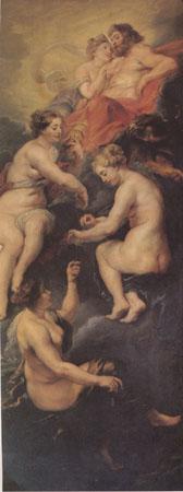 Peter Paul Rubens The Destiny of Marie de'Medici (mk05) oil painting picture